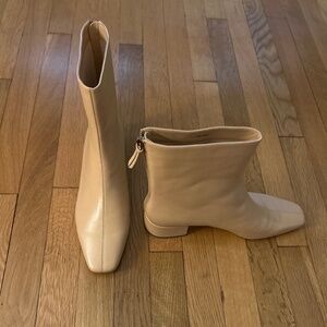 J,crew leather boots 10.5